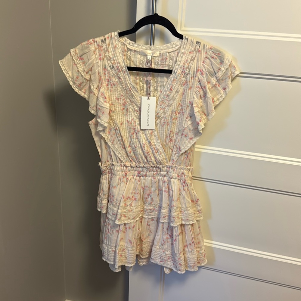 Love Shack Fancy NWT Gwen Dress size small
